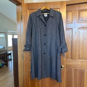 JW Anderson for Uniqlo Herringbone Wool Coat